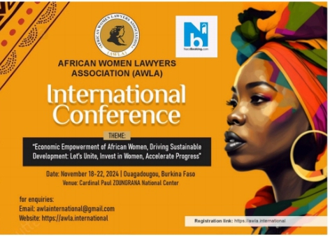 2024 AWLA Conference: The African Women Lawyers Association (AWLA) and NACO Logistics Ltd signed MoU to Collaborate for the forthcoming AWLA conference in Burkinafaso