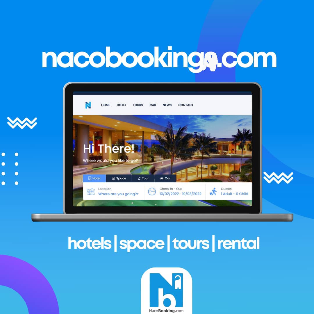 NACO LOGISTICS LTD rolls out exciting innovative updates to it's hotel booking site: www.nacobooking.com