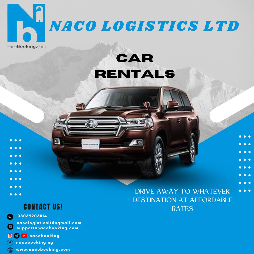Another Satisfied  New Wig Hails NACO Logistics Ltd's  Excellent Car hire service delivery.